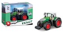 BURAGO 1:43 FENDT VARIO TRAKTOR, ZELENÝ KOV