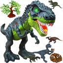 DINOSAUR T-REX + HNIEZDO INTERAKTÍVNA SET 29cm