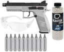 Pištoľ GBB CZ P-09 - SET Urban Grey BALL+CO2