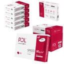 5x500 KOPÍROVACÍ PAPIER Polspeed A4 80g/M kartón, 5 stohov