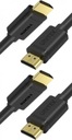 HDMI 2.0 kábel Unitek Y-C137M 1,5m čierny x2