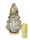 Grave CH Openwork Candle Led Free (36 cm) Gold