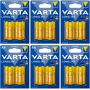 36 x VARTA LR6 BATÉRIE AA LONG LIFE Finger