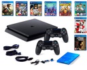 Konzola Sony PS4 Slim 500GB + 2x PAD + HIT 8 HER!