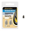 TUNGSTÉNOVÉ ZÁVAŽÍ BULLET TEXAS/CAROLINA RIG 7,2g