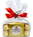 Čokoládová bonboniéra Pralinkové čokolády Ferrero Rocher 200g VIANOČNÝ Mikulášsky darček