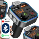 BLUETOOTH FM VYSIELAČ USB PD QC BASS NABÍJAČKA