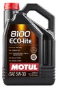 Motul 8100 ECO-LITE 5W30 5L 5L 5W-30