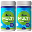 2 x CHLOR MULTI TABS BLUE 100x20g modré tablety 10v1