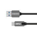 Kábel USB 3.0 zástrčka - zástrčka typu C 5 Gbps 0,5 m Kruger&Matz