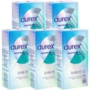 DUREX INVISIBLE CLOSE FIT tenké, tesne priliehajúce kondómy 50 ks.