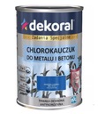 DEKORAL Chlórová guma 0,9L Modrá chagall RAL