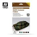 VALLEJO 78413 AFV NATO Armor Colors [SÚPRAVA FARBY]