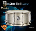 WORLDMAX STE-6514SHX z nehrdzavejúcej ocele 14x6,5 snare bubon