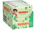 Huggies Natural Care vlhčené obrúsky 10 x 56 ks.