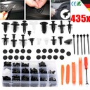 435 ks Montážne spony Car Rivet Clip Plas