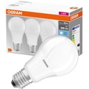 3x E27 A60 LED žiarovka 8,5W 60W 806lm 4000K OSRAM