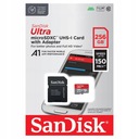 Pamäťová karta SanDisk microSDXC 256GB 150MB/s + SD adaptér pre smartfón
