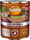 SADOLIN SUPERDECK Olej na dubové drevo 0,75 l