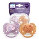 AVENT Ultra Soft Cumlík 6-18m kvet/pes SCF091/18