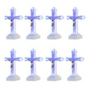 Figurína CROSS LED MODRÁ BALENIE 8 ks náplní elektrické GRITCH 13 cm