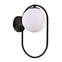 CORDEL NÁSTENNÁ LAMPA 1X28W G9 RING BLACK LOFT