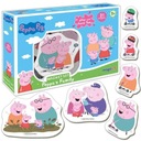 Peppa Pig Family sada magnetov