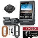 VIOFO A229 PRO 2CH videorekordér +VIOFO 512GB +VIOFO HK4 +VIOFO BT RM100