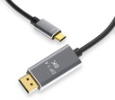 Thunderbolt 3 USB-c na DisplayPort 8K 5K 4K 240 Hz