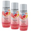 Sirupový koncentrát SodaStream Pink grapefruit 3 ks