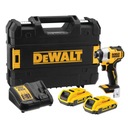 NÁRAZOVÝ NÁRAZNÍK DEWALT 18V ​​205Nm 3-RÝCHLOSŤ 2x2,0Ah LI-ION BUSHLUSHLESS DCF887