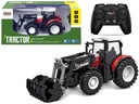 VEĽKÝ RC TRAKTOR S KRYCOVÝMI GUMOVÝMI KOLESAMI RC LED SVETLO