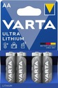 VARTA LR6 LÍTIOVÉ BATÉRIE 2900 mAh 1,5 V CARDPOWER