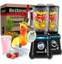 VÝKONNÝ hrnčekový mixér na smoothie, koktaily, pohár, 1600 W, 1,6 l HECKERMANN