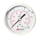 GLYCERÍNOVÝ MANOMETER 63MM ZADNÉ 1/4 10 BAROVÉ HODINY