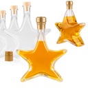 5x STAR Fľaša 200 ml VIANOCE NA VIANOCE VÍNO LIKÉRY LIKÉR + KORKY