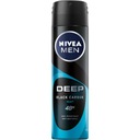 NIVEA MEN DEEP BLACK CARBON BEAT DEODORANT SPREJ 150 ml