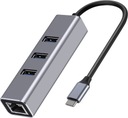 HUB USB 3.1 typ C OTG 3x USB 2.0 3.0 THUNDERBOLT 3