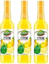 Citrónový koncentrát Łowicz Sirup 400 ml x3