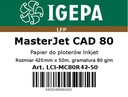 2x papier do plotra CAD 80g/m 420x50 IGEPA