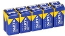 10x Varta Industrial Pro 9V 6LR61 Alkalická batéria 10-ks