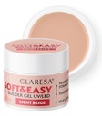 Claresa Soft&Easy Light béžový stavebný gél 45g