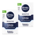 NIVEA MEN Sensitive upokojujúca voda po holení 2 x 100 ml