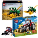 LEGO Technic Kombajn John Deere 42168 + traktor Lego 60287