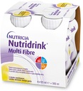 Nutridrink Multi Fibre 4x125ml s vanilkovou príchuťou