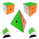 SET MoYu CUBE 2x2 3x3 PROFESIONÁLNA PYRAMÍDA