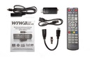 WIWA H.265 MINITUNER DEKODÉR DVB-T2 H.265 HEVC