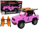 Off-Road Car Detské auto Friction Drive Pink Surfing