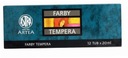 Temperové farby 12 farieb 20ml ASTRA