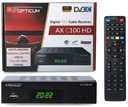 Digitálny dekodér DVB-C pre HD MPEG4 Opticum Cable Box